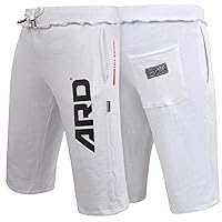 Mens Cotton Fleece Shorts Jogging Casual Home Wear MMA Boxing(S-2XL)