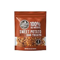 Wholesome Pride Sweet Potato Bites 100% All-Natural Single Ingredient Dog Treats, 8 oz