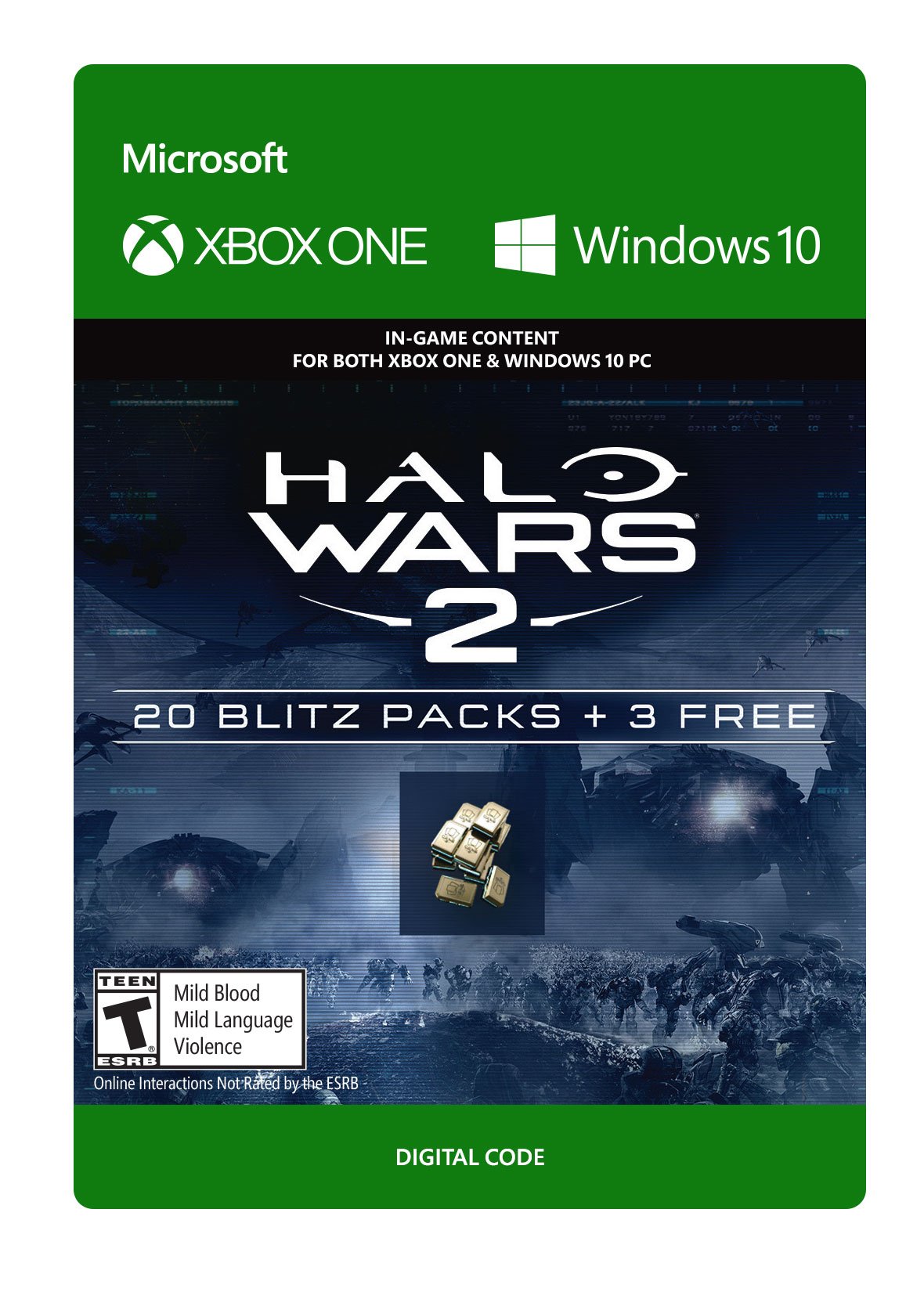 Halo Wars 2: 23 Blitz Packs - Xbox One / Windows 10 Digital Code