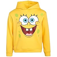 Nickelodeon Boy's Hoodie Sweatshirt - SpongeBob, Thomas & Friends Tank Engine, Rugrats, Boys Sweatshirt (2T-7)