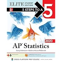 5 Steps to a 5: AP Statistics 2020 Elite Student Edition 5 Steps to a 5: AP Statistics 2020 Elite Student Edition Kindle Paperback