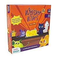 Cheese Heist Showdown! Whisker Wars: Join the Furry Frenzy as Your Cats Race to Stop Pesky Mice | Exciting Board Games & Puzzles for Kids & Family | 2-4 Players | Birthday Gifts for Kids By LoveDabble