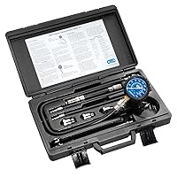 OTC 5605 Deluxe Compression Tester Kit with Carrying Case for Gasoline Engines