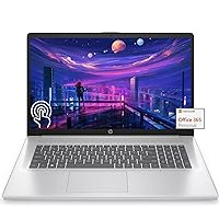 HP 17 Touchscreen Laptop Computer for Student and Business, 17.3