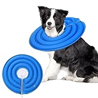 BABYLTRL Dog Cone,Soft Cone for Dogs After Surgery,Pet Inflatable Collar Protective Recovery Donut Collar to Prevent Pets from Touching Stitches, Wounds and Rashes