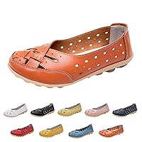 Stylendy Orthopedic Loafers, Orthopedic Loafers in Breathable Leather, New Casual Slip on Loafers for Women