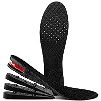 Height Increasing Shoes Insoles Women - 1 Pair Orthotic Heel Lift Shoe Insoles Men Height Increase Insole 1.2 to 3.5 inch Adjustable Heel Lifts for Women - 4.5 to 9 inch US Sizes Shoe Inserts for Men