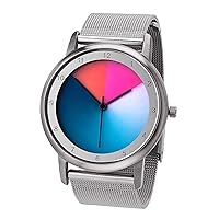 Avantgardia Classic – Rainbow e-motion of colour, unisex wrist watch stainless steel case.