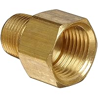 Anderson Metals - 56120-0808 Brass Pipe Fitting, Adapter, 1/2
