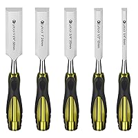 4 Piece Wood Chisel Sets Woodworking Tools Set, Wood Chisels for  Woodworking with Steel Hammer End, Wood Tools Chisel Set Woodworking with  Ergonomic