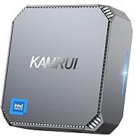 KAMRUI AK2 Plus Mini PC 16GB DDR4 RAM 1TB M.2 SSD, Intel 12th Gen Alder Lake- N100 (up to 3.4GHz) Mini Computer, Support 4K HD, WiFi 5, BT4.2, Gigabit Ethernet Mini Desktop Computer