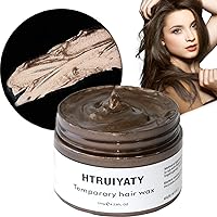Temporary Hair Spray Color Wax Natural Hair Paint Wax Washable Hair Pomades for Kids Men Women Hair Dyeing Party Cosplay Halloween