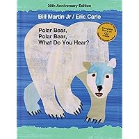 Polar Bear, Polar Bear, What Do You Hear? 20th Anniversary Edition with CD (Brown Bear and Friends) Polar Bear, Polar Bear, What Do You Hear? 20th Anniversary Edition with CD (Brown Bear and Friends) Kindle Audible Audiobook Board book Hardcover Paperback