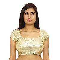 Ready - Made Stitched Sari Blouse Densely Sequin Saree Choli Party Wear