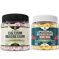 Bundle - Liposomal Berberine Gummies 60 Counts + Algae Calcium Gummies 60 Counts