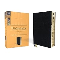 KJV, Thompson Chain-Reference Bible, Handy Size, European Bonded Leather, Black, Red Letter, Thumb Indexed, Comfort Print KJV, Thompson Chain-Reference Bible, Handy Size, European Bonded Leather, Black, Red Letter, Thumb Indexed, Comfort Print Bonded Leather