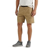 ATG by Wrangler Men's Relaxed Fit Belted Canyon Cliff Shorts