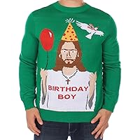 Tipsy Elves Men's Ugly Christmas Sweaters - Funny Christmas Sweaters for Men - Fun Winter Pullovers