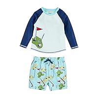 Mud Pie Boys' Standard Rash Guard Set