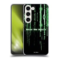Officially Licensed The Matrix Enter The Matrix Key Art Hard Back Case Compatible with Samsung Galaxy S23 5G