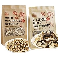Dried Assorted Mushrooms Granules and Dried Mixed Mushrooms Blend for Cooking