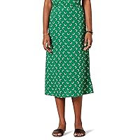 Amazon Essentials Women's Georgette Midi Length Skirt