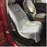 Seat Armour Grey Police USA Flag Car Seat Cover Universal Fit