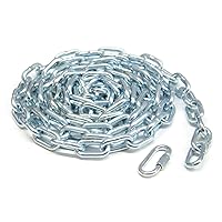 519171 15' Zinc Plated Straight Link Coil Chain