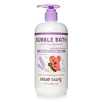 Little Twig Bubble Bath, Baby Bath Essential with Natural Plant Derived Formula, Vegan, Gluten-Free, Paraben-Free, Calming Lavender Scent, 17 fl. oz