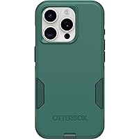 OtterBox iPhone 15 Pro (Only) Commuter Series Case - GET YOUR GREENS, Slim & Tough, Pocket-Friendly, With Port Protection
