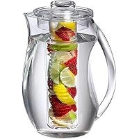 Fruit Infusion Flavor Pitcher, Clear, 93 oz.