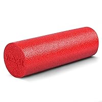 Yes4All Soft-Density Half/Round PE 12/ 18/ 24/ 36 inch Foam Rollers for Muscle Massage, Yoga Core Exercise & Physical Therapy