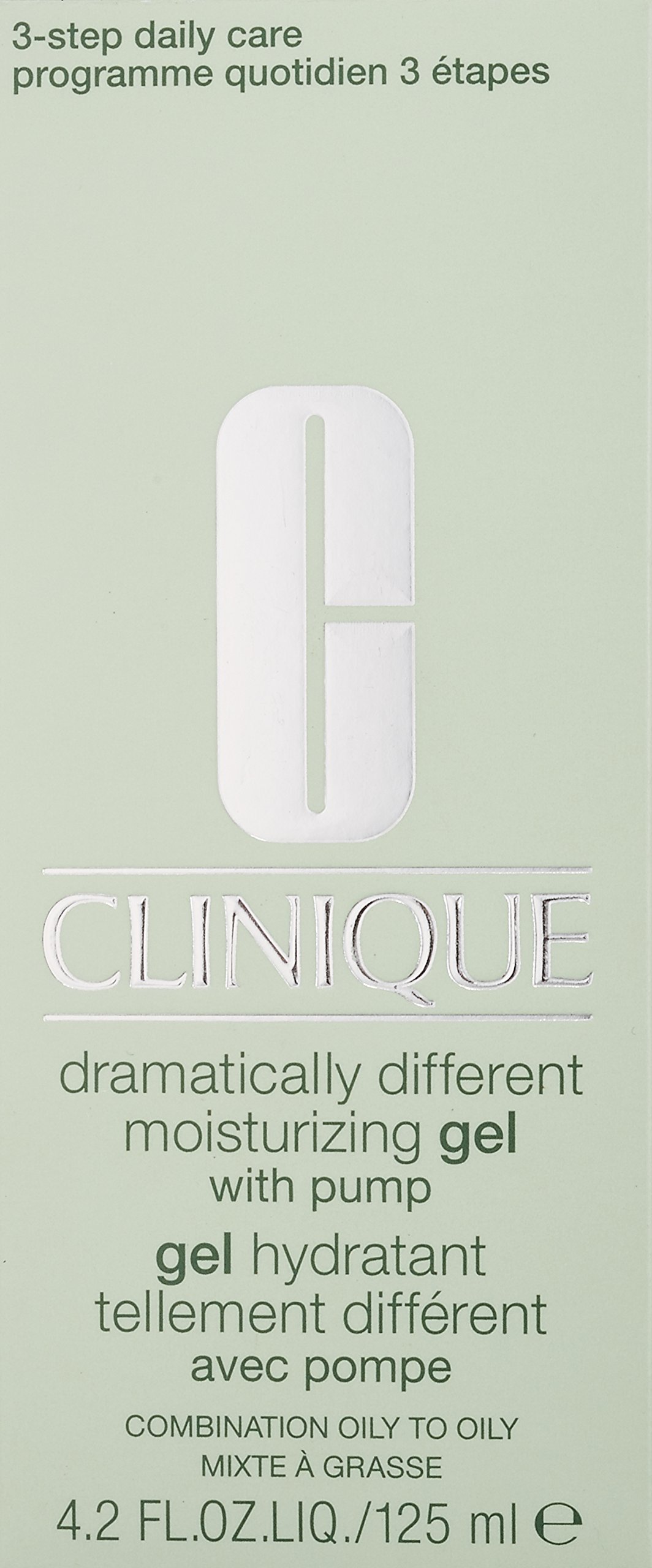 Clinique Dramatically Different Moisturizing Gel with Pump, Combination/Oily, 4.2 Ounce