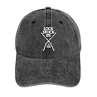 Facser Men's Hat, Baseball Cap, Rock, Stock, Movie Cap, Sun Hat, Outdoor Cap, UV Protection, Spring, Summer, Autumn, Winter, Sports Hat