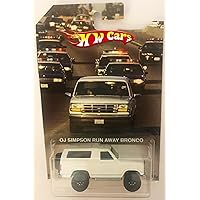 The Original Big Wheel HW Cars Custom Made OJ Simpson Run Away '85 Bronco Real Riders Rubber Wheels Limited Edition Only 25 Made!