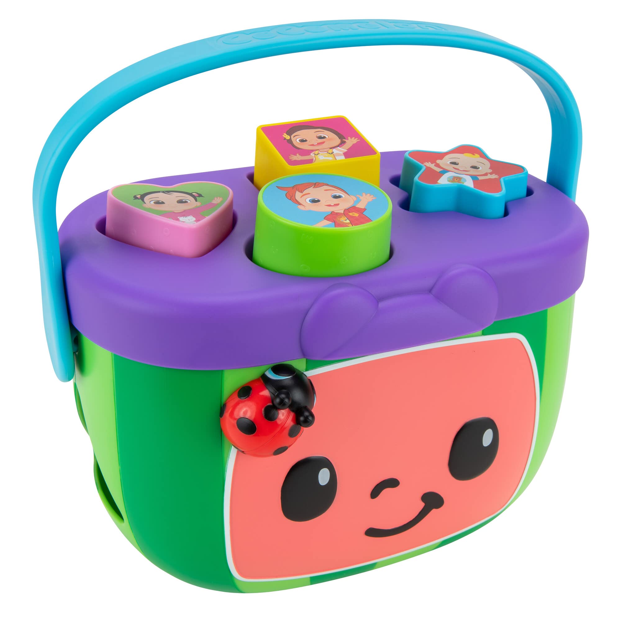 CoComelon Shape Sorter - Identify Shapes - Favorite Characters - Toys for Kids, Toddlers, and Preschoolers
