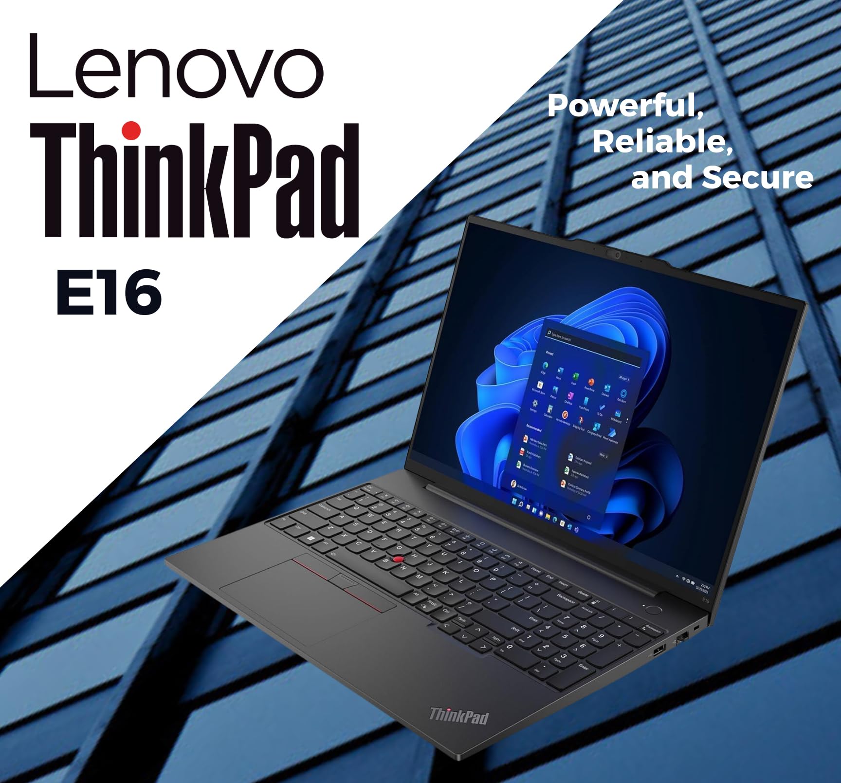 Lenovo ThinkPad E16 Business Laptop, 16