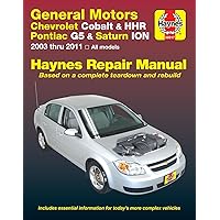 Chevrolet Cobalt (05-10), Chevrolet HHR (06-11), Pontiac G5 (07-09) & Pontiac Pursuit (05-06) Haynes Repair Manual