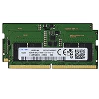 Samsung 16GB (2x8GB) DDR5 5600MHz PC5-44800 SODIMM 1Rx16 CL46 1.1v M425R1GB4BB0-CWM Notebook Laptop RAM Memory Module Upgrade Adamanta