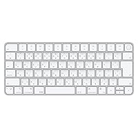 Apple Magic Keyboard with Touch ID: Wireless, Bluetooth, Rechargeable. Works with Mac Computers with Apple Silicon; Japanese - White Keys