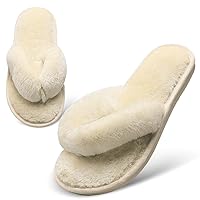 JOINFREE Women's Bedroom Slippers Comfort Four Season Classy Indoor Spa Slide Shoes