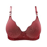 Womens Bras Full Coverage Non Padded Wirefree Plus Size Minimizer Bra Everyday Comfort Soft Bras Underwear Full Cup