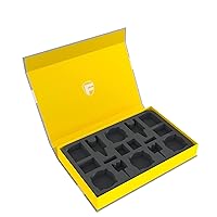 Feldherr Magnetic Box Yellow Compatible with Star Wars X-Wing: BTL-B Y-Wing + Naboo Royal N-1 Starfighter