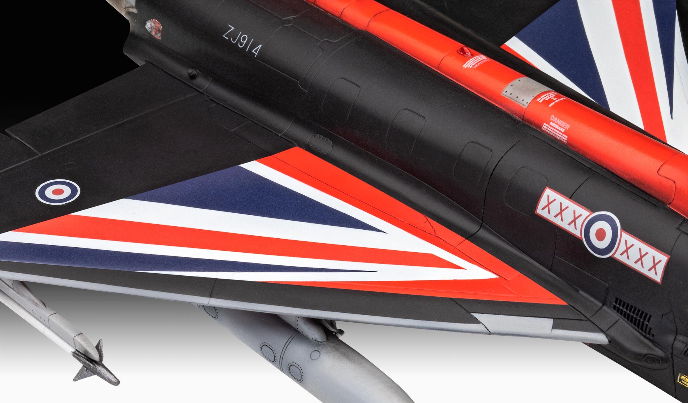Revell RV03820 1:48-Eurofighter Black Jack', Unpainted