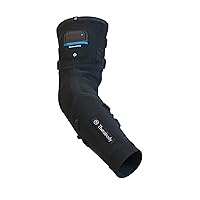 TheraGun RecoveryPulse Arm Sleeve by Therabody, Compression and Vibration Sleeve for On The Go Relief, Reduce Soreness and Pain in Your arms, Increase Flexibility, Extra Small