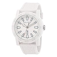 Nautica N83 Men's N83 Ayia Triada White Wheat PU Fibre Strap Watch (Model: NAPATF205)