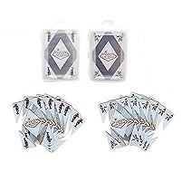 Recreational Transparent Cowboy/Cowgirl Deck of Playing Cards