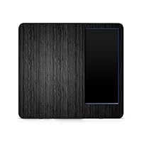 MightySkins Skin Compatible with Amazon Kindle 6-inch 11th Gen (2022) Full Wrap - Black Wood | Protective, Durable, and Unique Vinyl Decal wrap Cover | Easy to Apply | Made in The USA