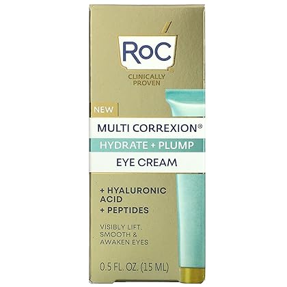 Multi Correxion, Hydrate + Plump, Eye Cream, 0.5 fl oz (15 ml), RoC