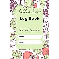 Dietitian Log Book, Daily Planner with Hourly Schedules, To-Do List, Meals, and Notes Sections - Undated Appointment Planner: Write Your Breakfast, ... It also Includes Fitness and Mood Section